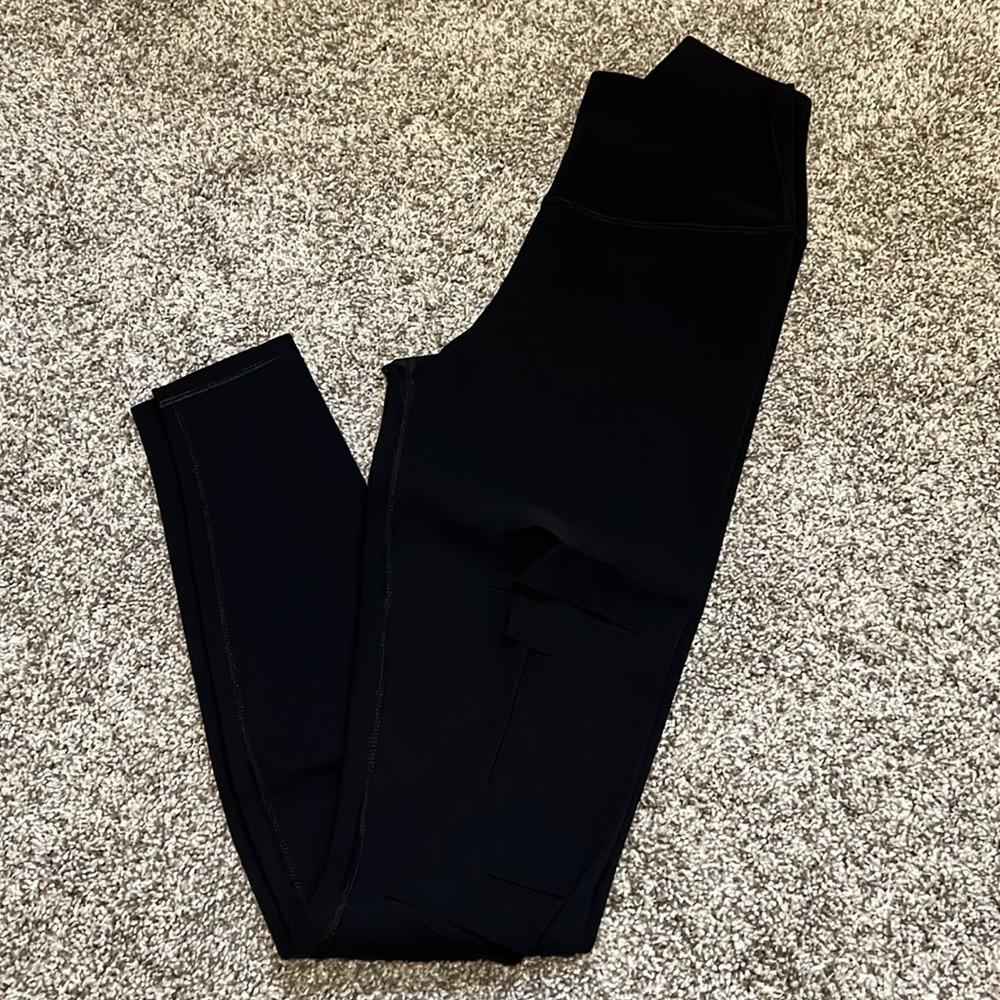 Alo Yoga High Waist Ripped Warrior Leggings